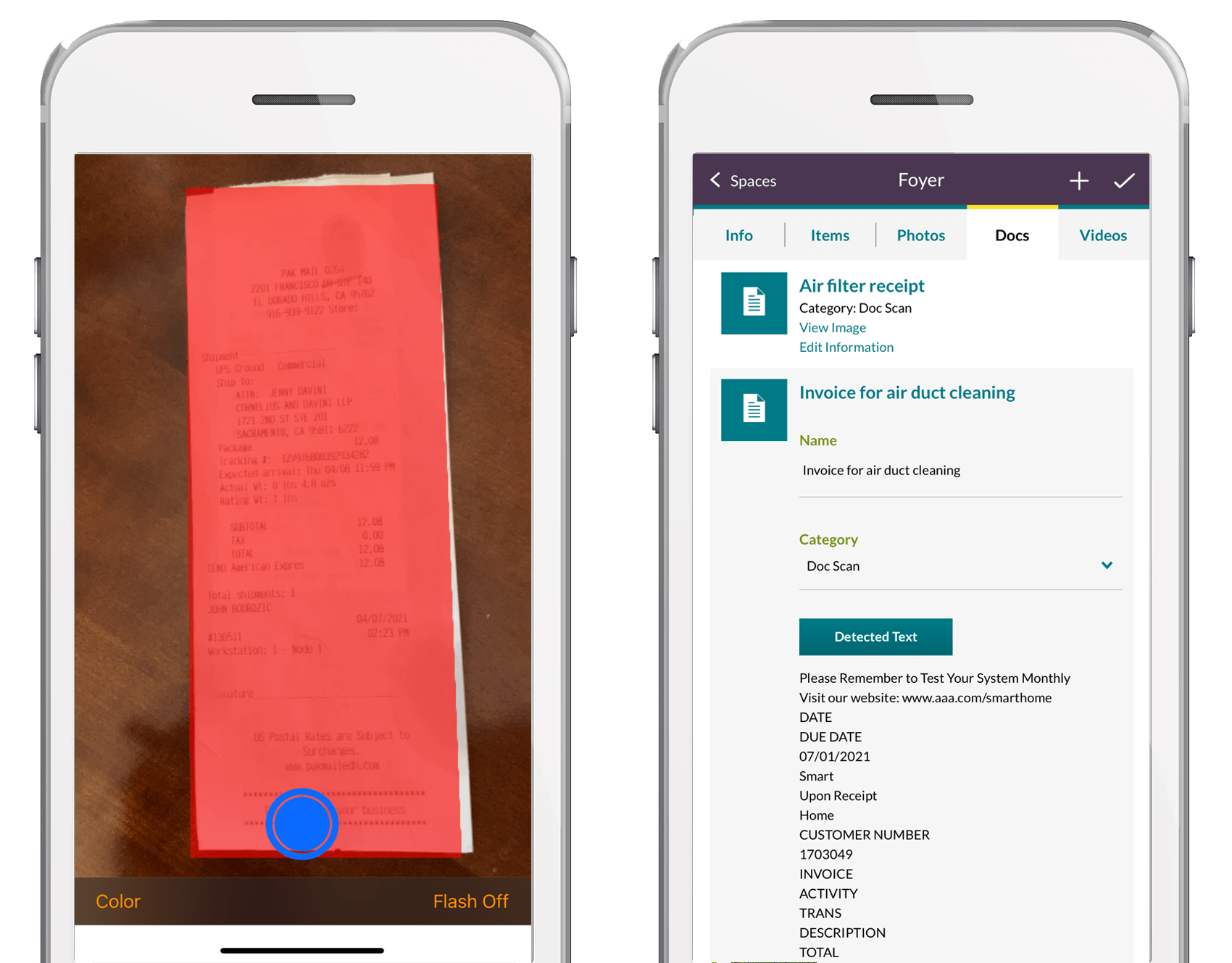 Home Document Scanning and AI