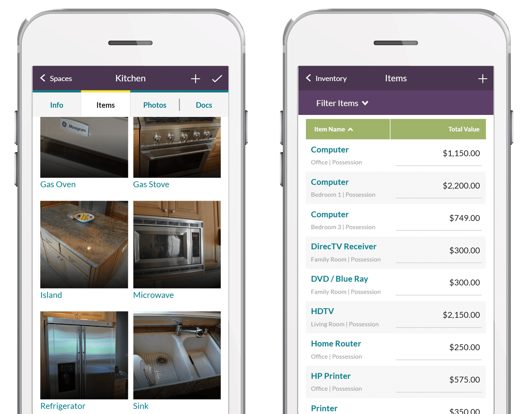 home inventory software