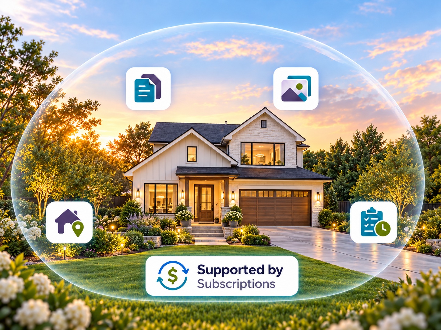 HomeZada private home data supported by subscriptions