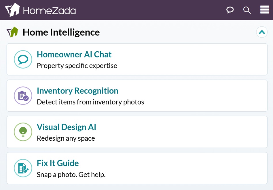 Property-specific AI using connected home information