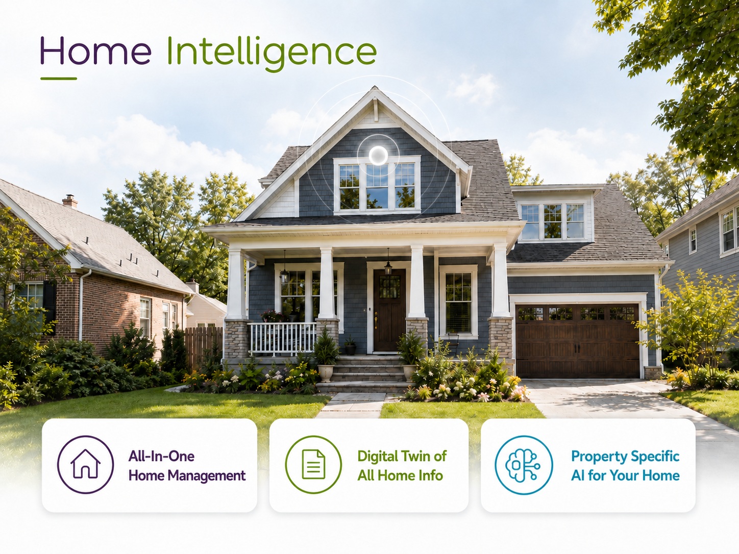 Home Intelligence connected home management system